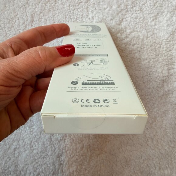 Solace Apple Watch Band | Red | Size S 42/44/45MM - Picture 5 of 6